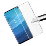 Wholesale Galaxy S10 UV Tempered Glass Full Glue Screen Protector (Clear)